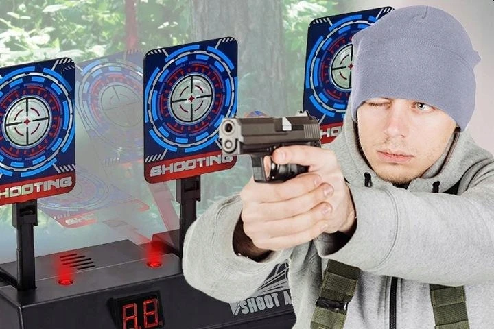 Elektroninis šaudymo taikinys Webski, 4 vnt.