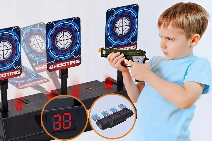 Elektroninis šaudymo taikinys Webski, 4 vnt.