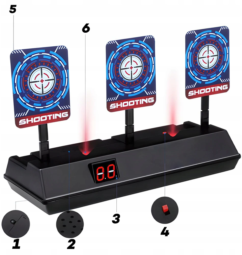 Elektroninis taikinys RETOO, 3 vnt.