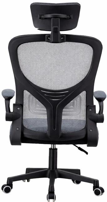 Ergonominė biuro kėdė BATI pilka-juoda