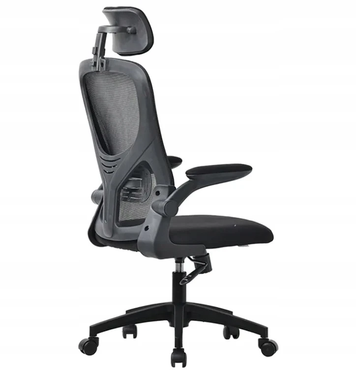 Ergonominė biuro kėdė BATI su tinkleliu, juoda