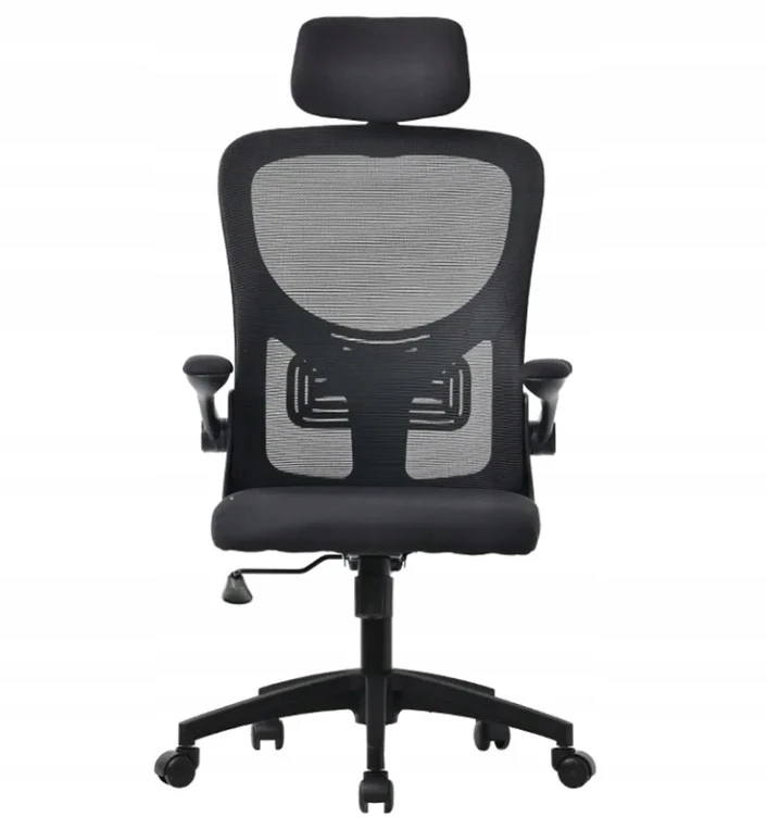 Ergonominė biuro kėdė BATI su tinkleliu, juoda