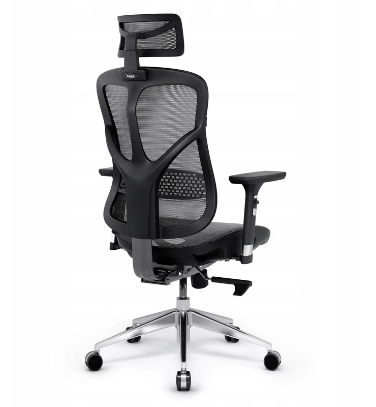 Ergonominė biuro kėdė DIABLO V-BASIC juoda-pilka