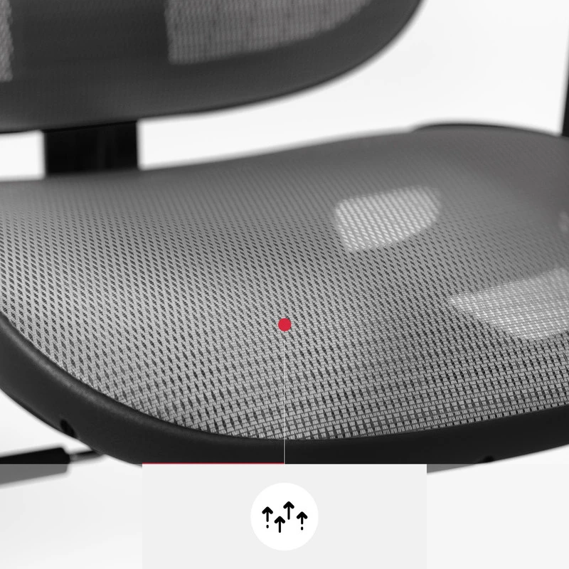Ergonominė biuro kėdė DIABLO V-BASIC juoda-pilka
