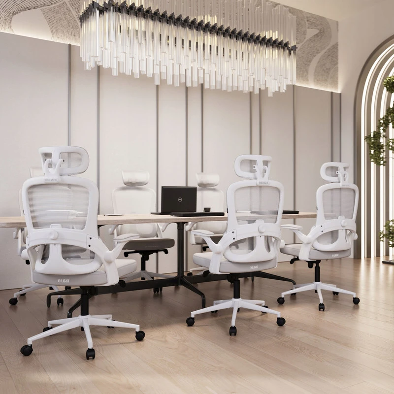 Ergonominė biuro kėdė DIABLO V-Light balta/pilka