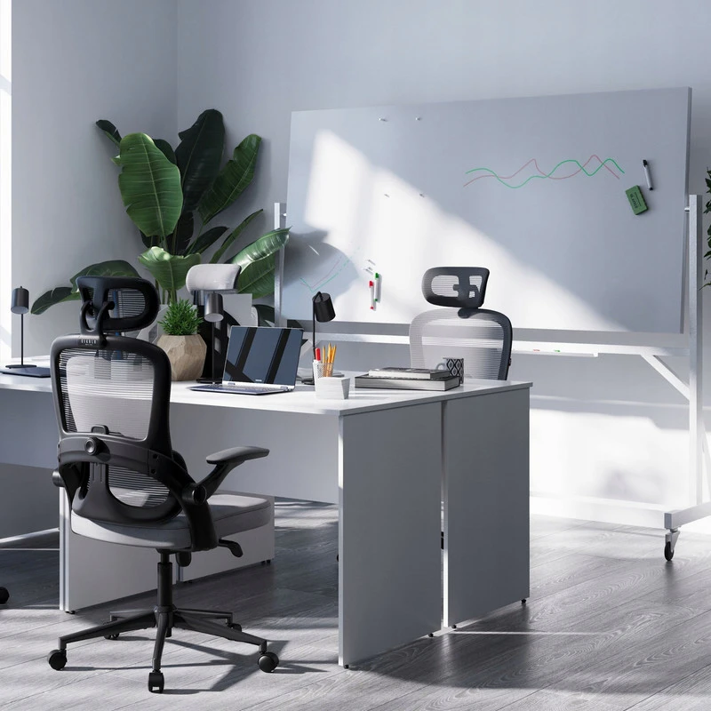 Ergonominė biuro kėdė DIABLO V-Light pilka