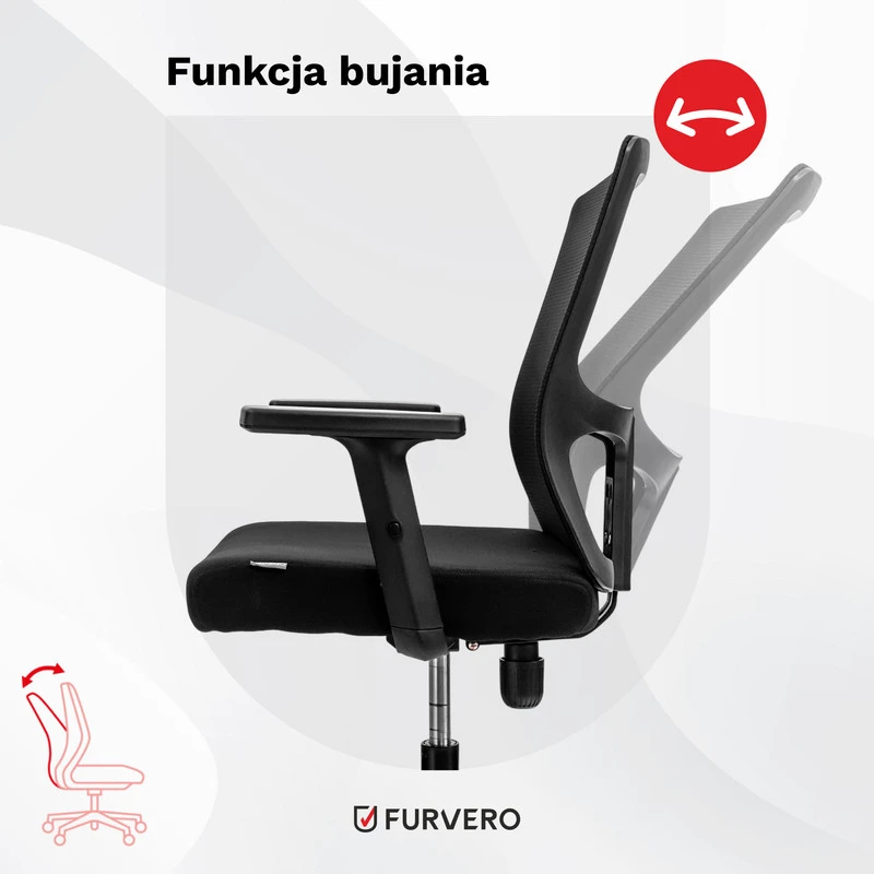 Ergonominė biuro kėdė FURVERO Aero