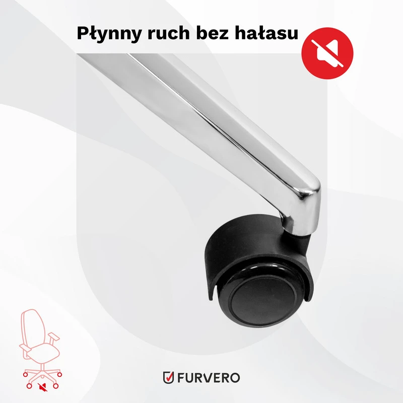 Ergonominė biuro kėdė FURVERO reguliuojama