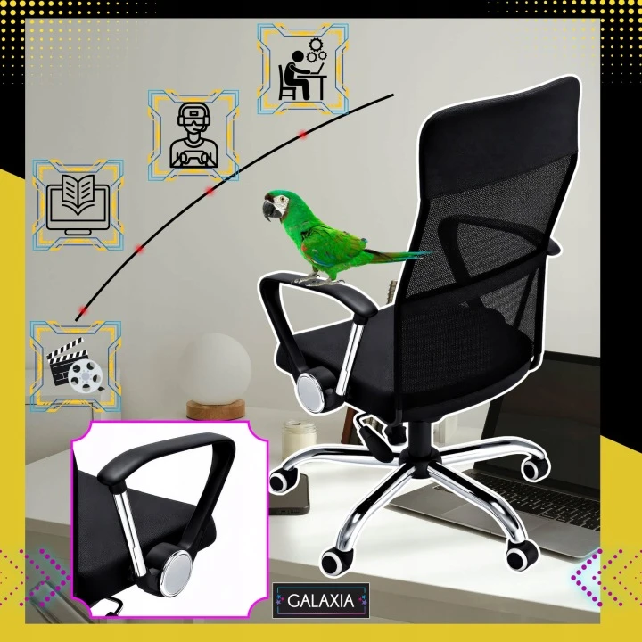 Ergonominė biuro kėdė juoda