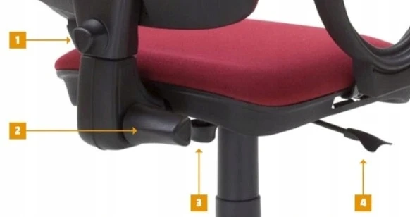 Ergonominė biuro kėdė PERFECT C11 Juodas Nowy Styl