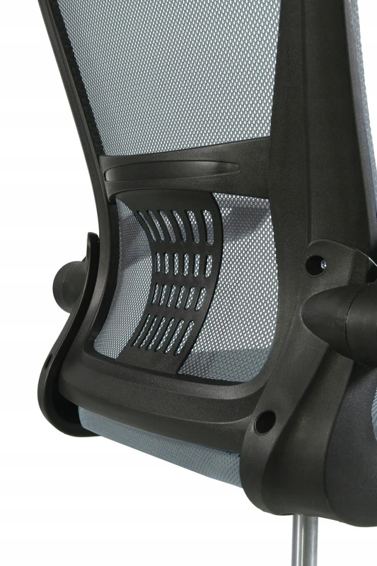 Ergonominė biuro kėdė Sesto Senso V8, pilka, su juosmens atrama