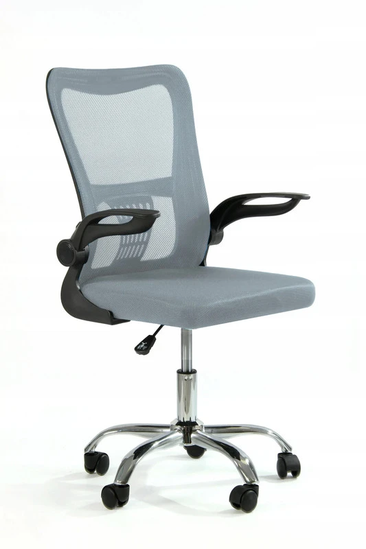 Ergonominė biuro kėdė Sesto Senso V8, pilka, su juosmens atrama