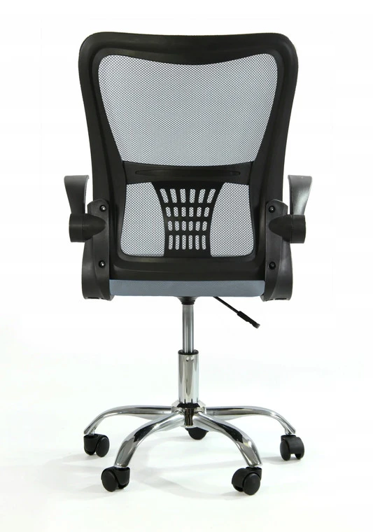 Ergonominė biuro kėdė Sesto Senso V8, pilka, su juosmens atrama
