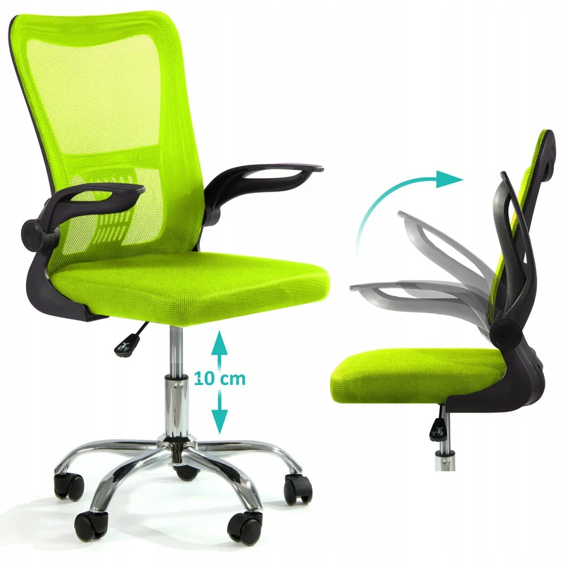 Ergonominė biuro kėdė Sesto Senso V8 žalia
