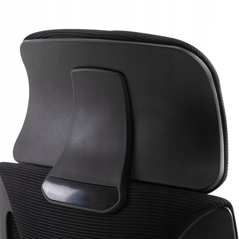 Ergonominė biuro kėdė su galvos ir juosmens atrama