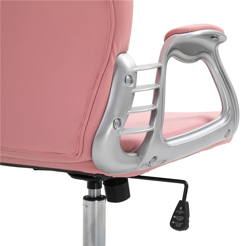 Ergonominė biuro kėdė su nugaros pagalve