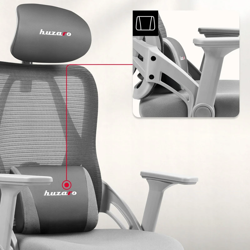 Ergonominė gaming kėdė Huzaro su pakoju
