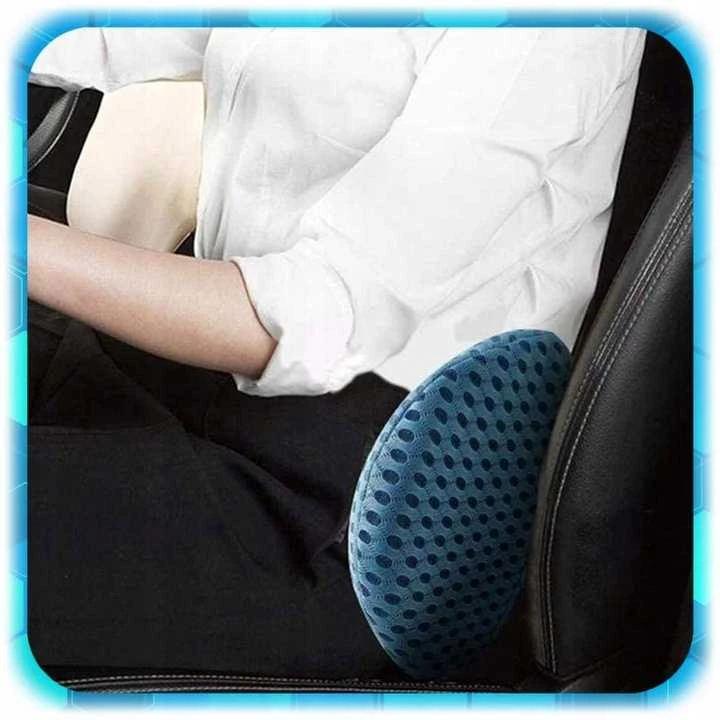 Ergonominė ortopedinė juosmens pagalvė automobiliui, Memory Foam