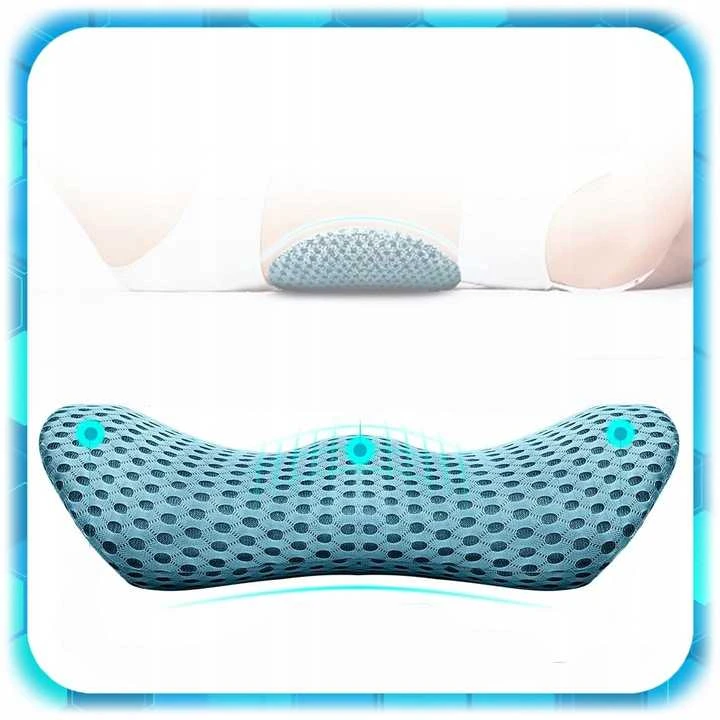 Ergonominė ortopedinė juosmens pagalvė automobiliui, Memory Foam
