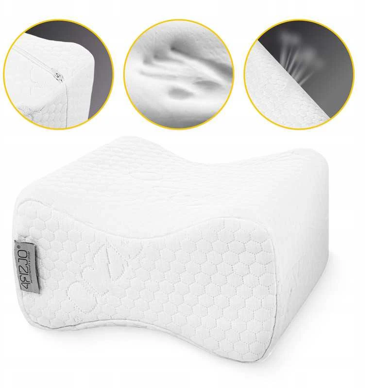 Ergonominė ortopedinė pagalvė tarp kojų patogiam miegui
