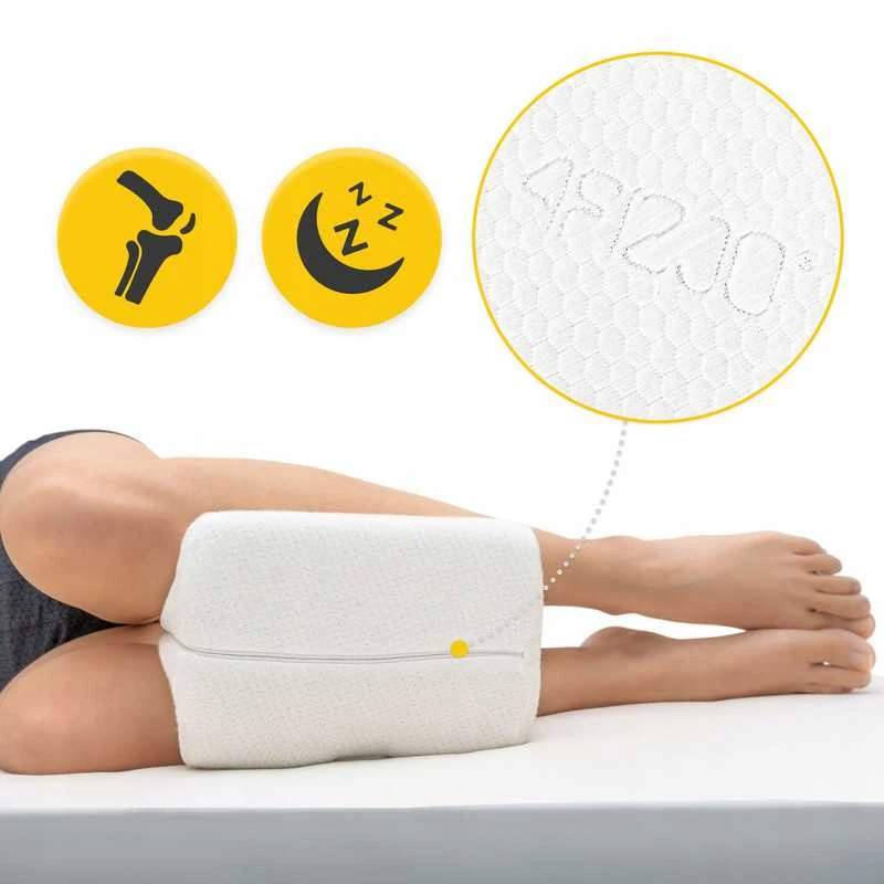 Ergonominė ortopedinė pagalvė tarp kojų patogiam miegui