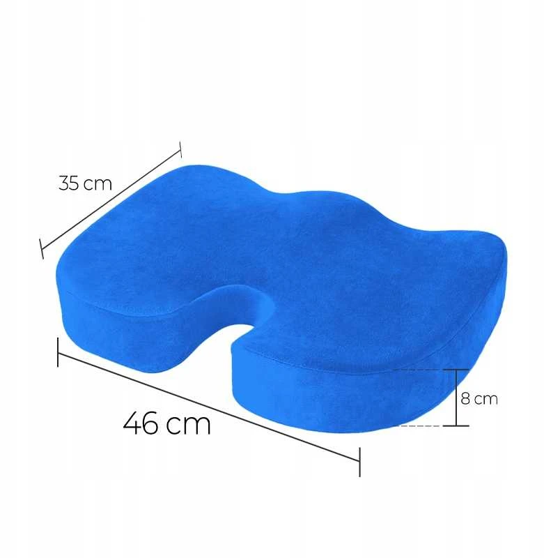 Ergonominė ortopedinė sėdėjimo pagalvė kėdei ir automobiliui