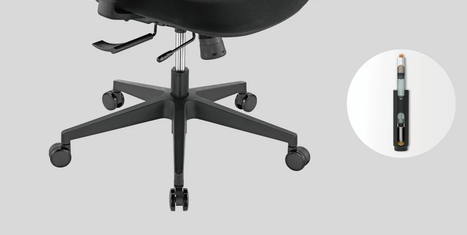 Ergonominė pasukama kėdė Spacetronik su tinkleliu