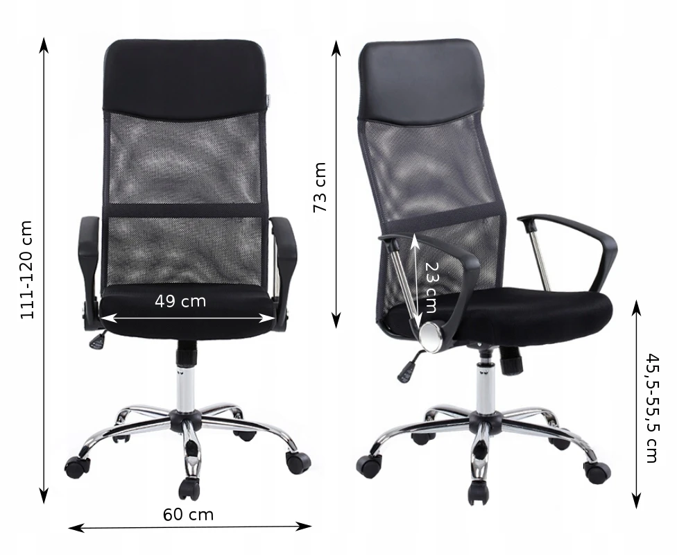 Ergonominė ventiliuojama darbo kėdė