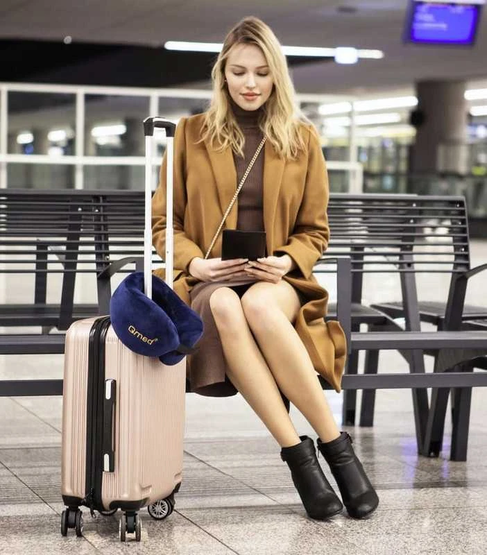 Ergonomiška turistinė kaklo pagalvė automobiliui ir kelionėms