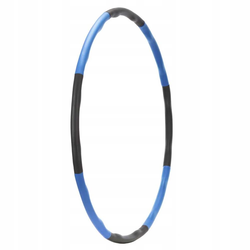 Fitness Hula Hoop lankas 90 cm su masažiniais iškilimais ir minkšta putų danga