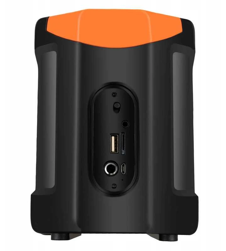Galinga nešiojama belaidė „Bluetooth“ kolonėlė 500 W su FM radiju, USB, SD ir LED