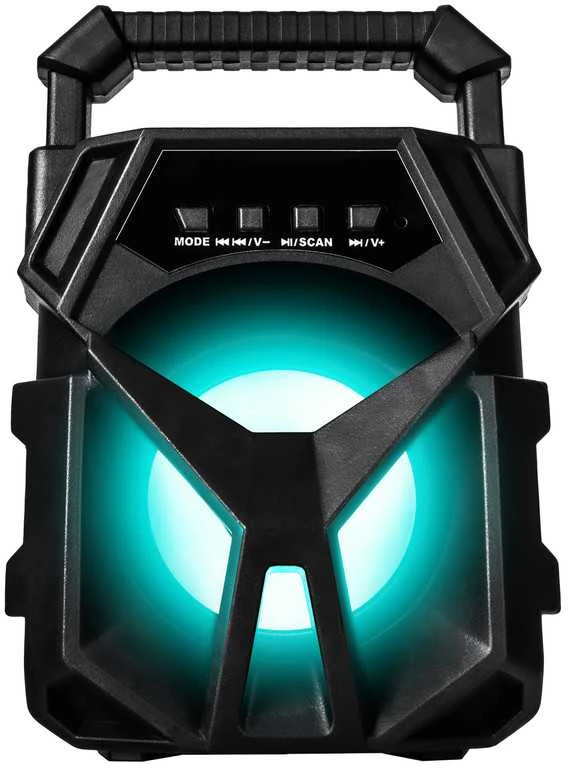 Galinga nešiojama belaidė „Bluetooth“ kolonėlė 400 W su FM radiju, USB, SD ir LED