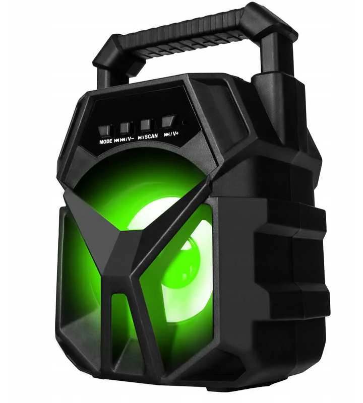 Galinga nešiojama belaidė „Bluetooth“ kolonėlė 400 W su FM radiju, USB, SD ir LED