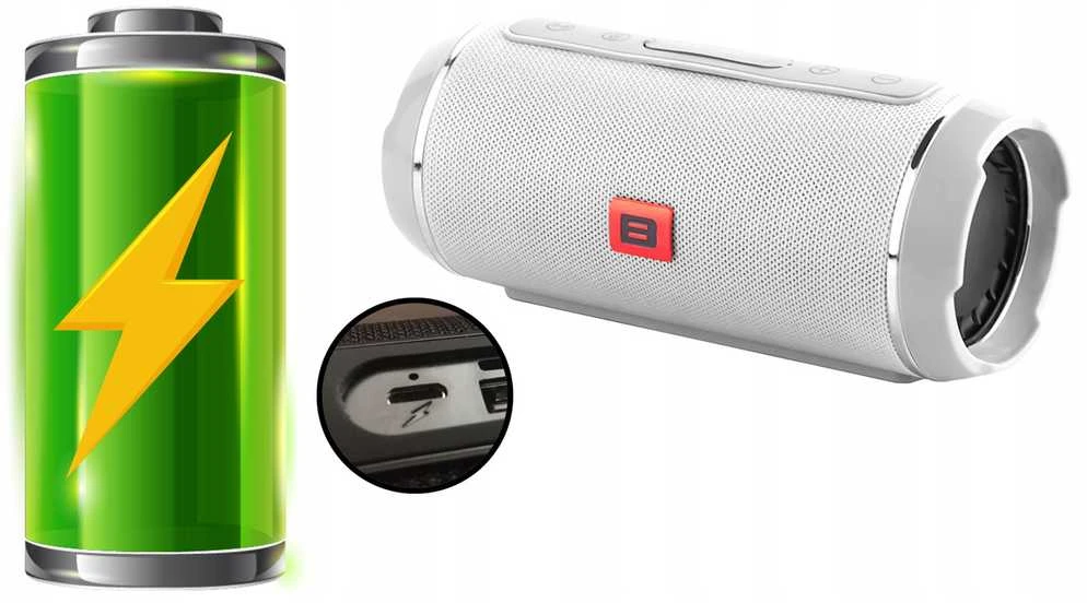 Galinga nešiojama „Bluetooth“ kolonėlė bokšto tipo su FM radiju, USB ir SD
