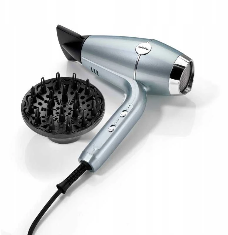 Galingas Babyliss plaukų džiovintuvas Hydro Fusion – profesionalus džiovinimas ir formavimas.