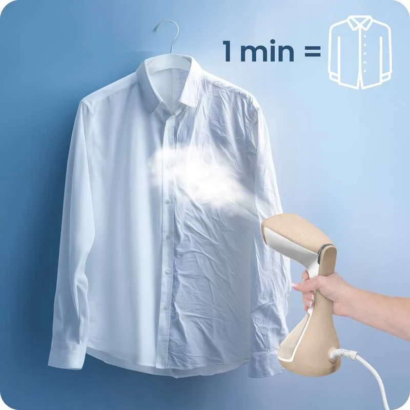 Galingas drabužių garintuvas 1600W 26 g/min komplektas