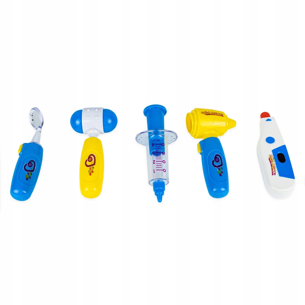 Gydytojo rinkinys click4TOYS, 10 dalių