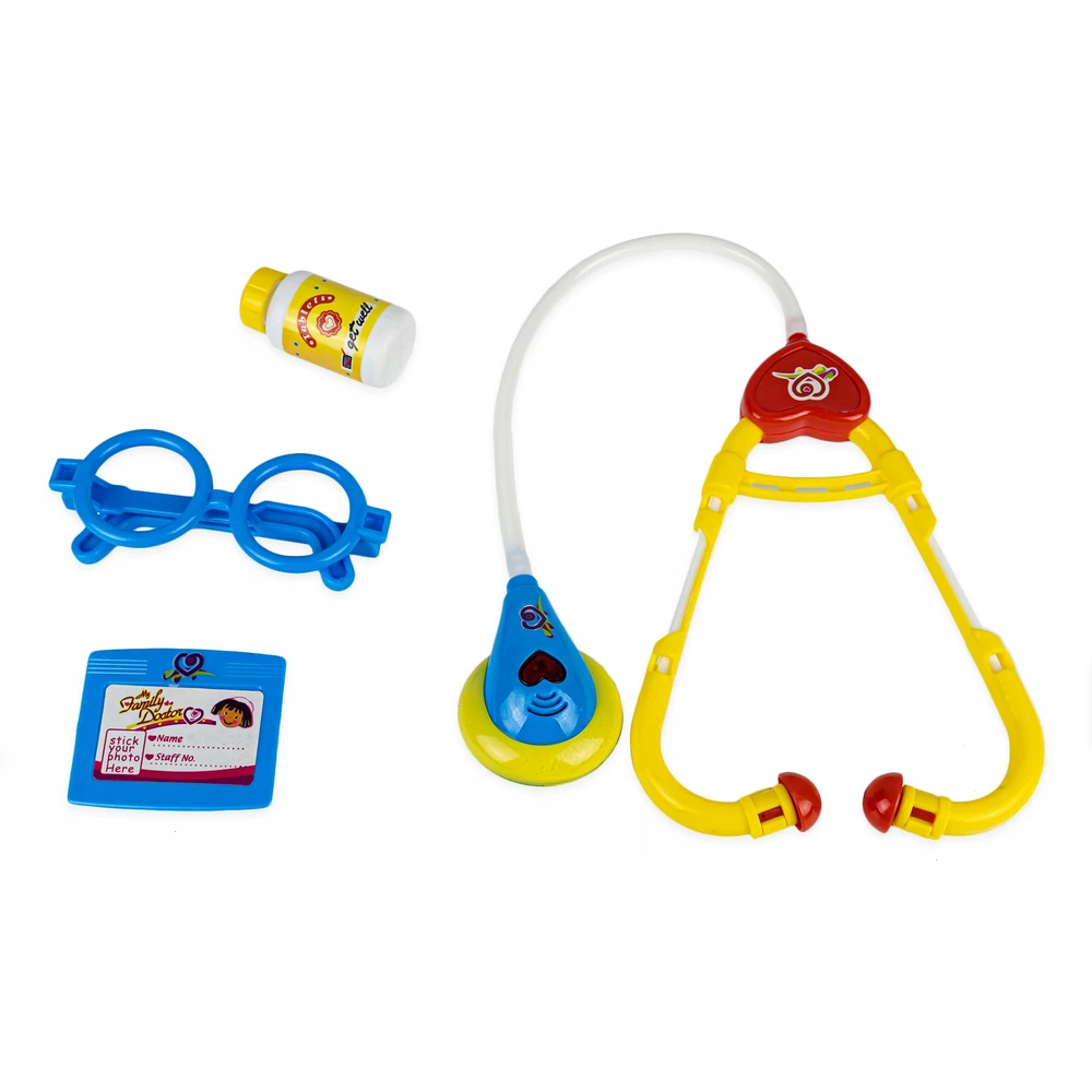 Gydytojo rinkinys click4TOYS, 10 dalių