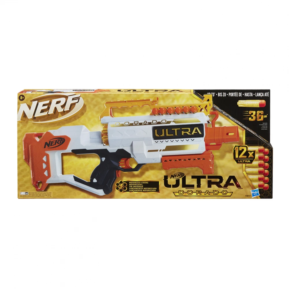 Hasbro Žaislinis šautuvas NERF Ultra Dorado, 12 strėlyčių