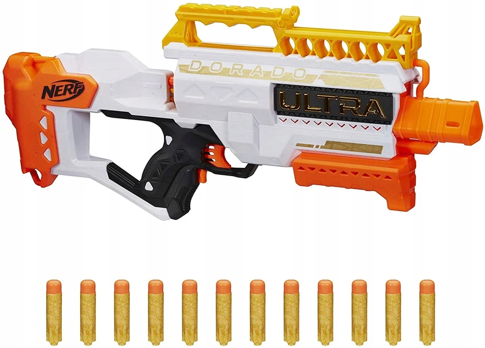 Hasbro Žaislinis šautuvas NERF Ultra Dorado, 12 strėlyčių