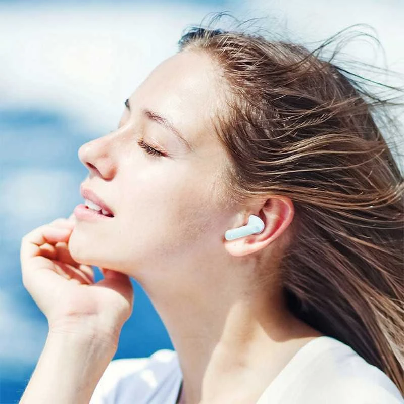 „Haylou“ belaidės sportinės In-Ear ausinės su aktyviu triukšmo slopinimu (ANC)