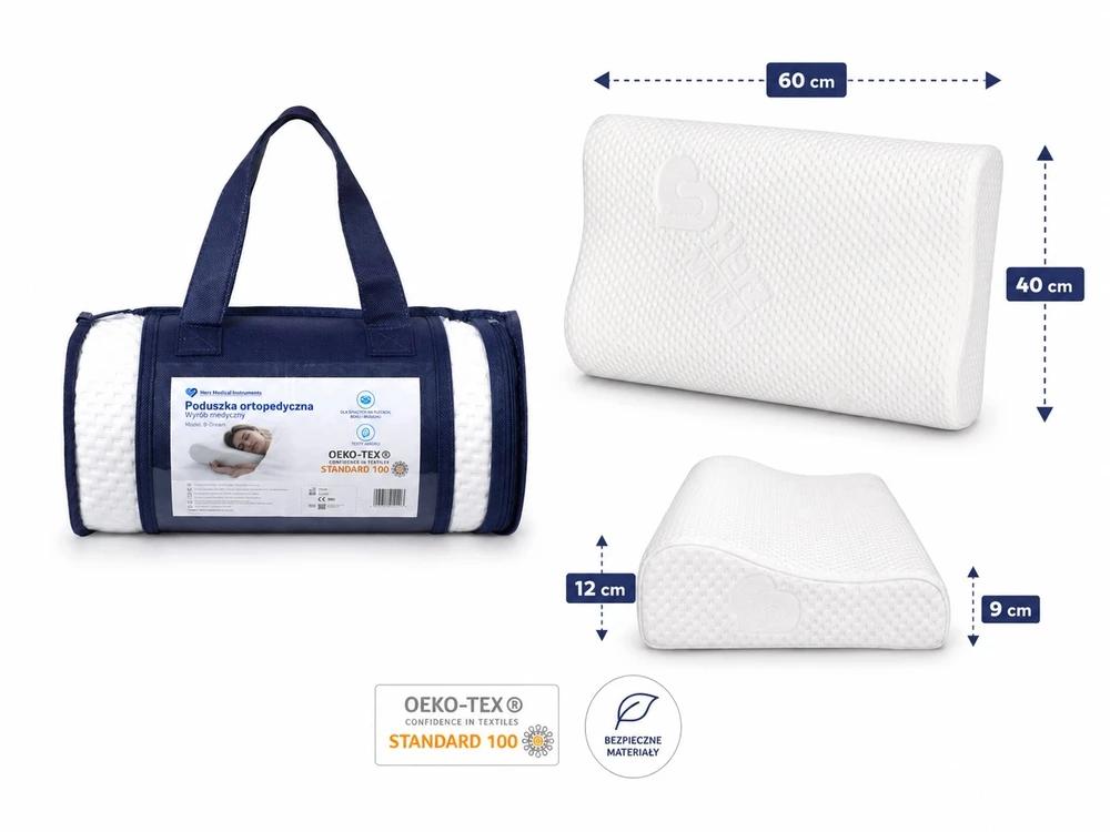 Herz Medical Instruments Ortopedinė pagalvė Herz Medical, 60 × 40 cm