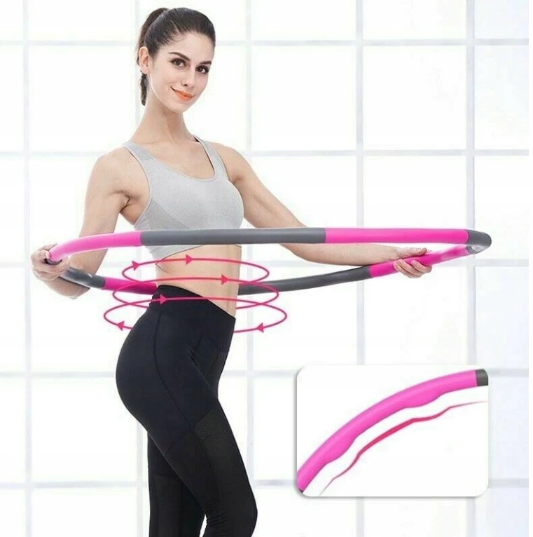 Hula lankas, 88 cm, rožinis