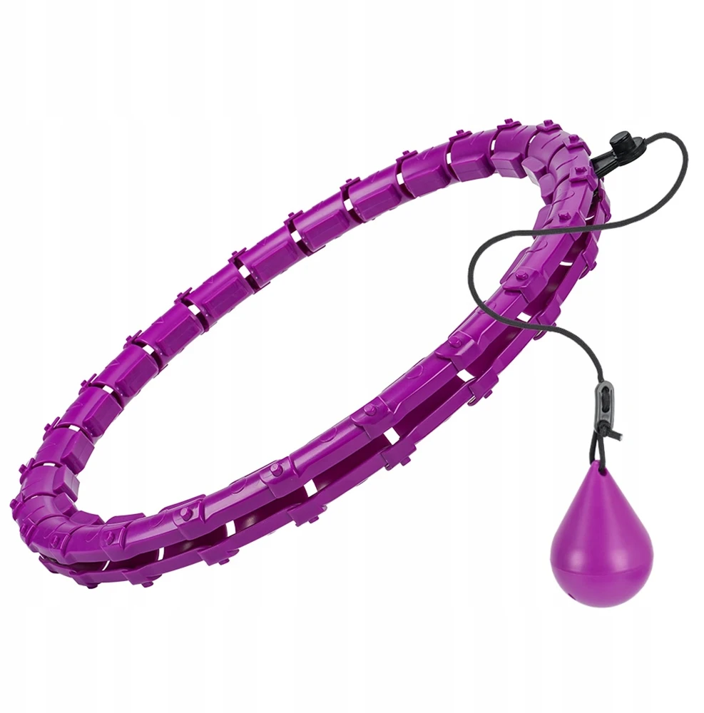 Hula lankas Bedee su svareliu, violetinis