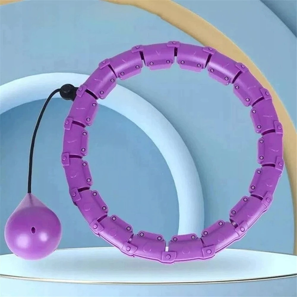 Hula lankas Bedee su svareliu, violetinis