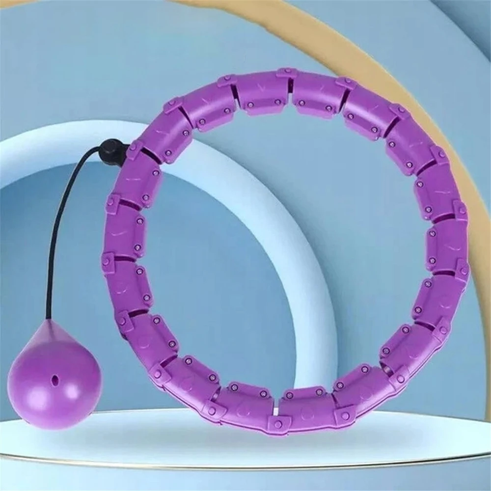 Hula lankas Bedee su svareliu, violetinis