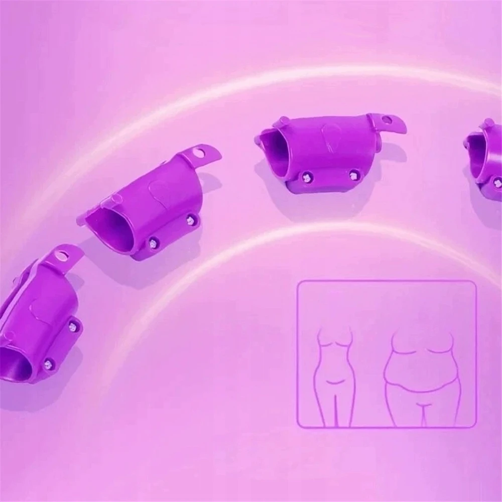 Hula lankas Bedee su svareliu, violetinis