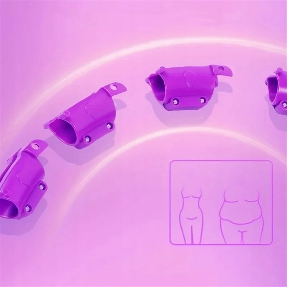 Hula lankas Bedee su svareliu, violetinis