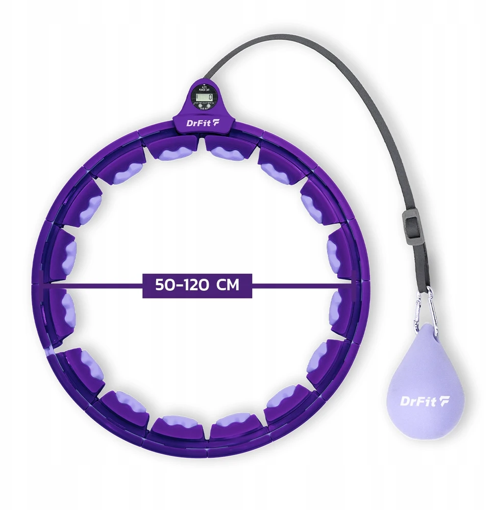 Hula lankas DrFit, violetinis