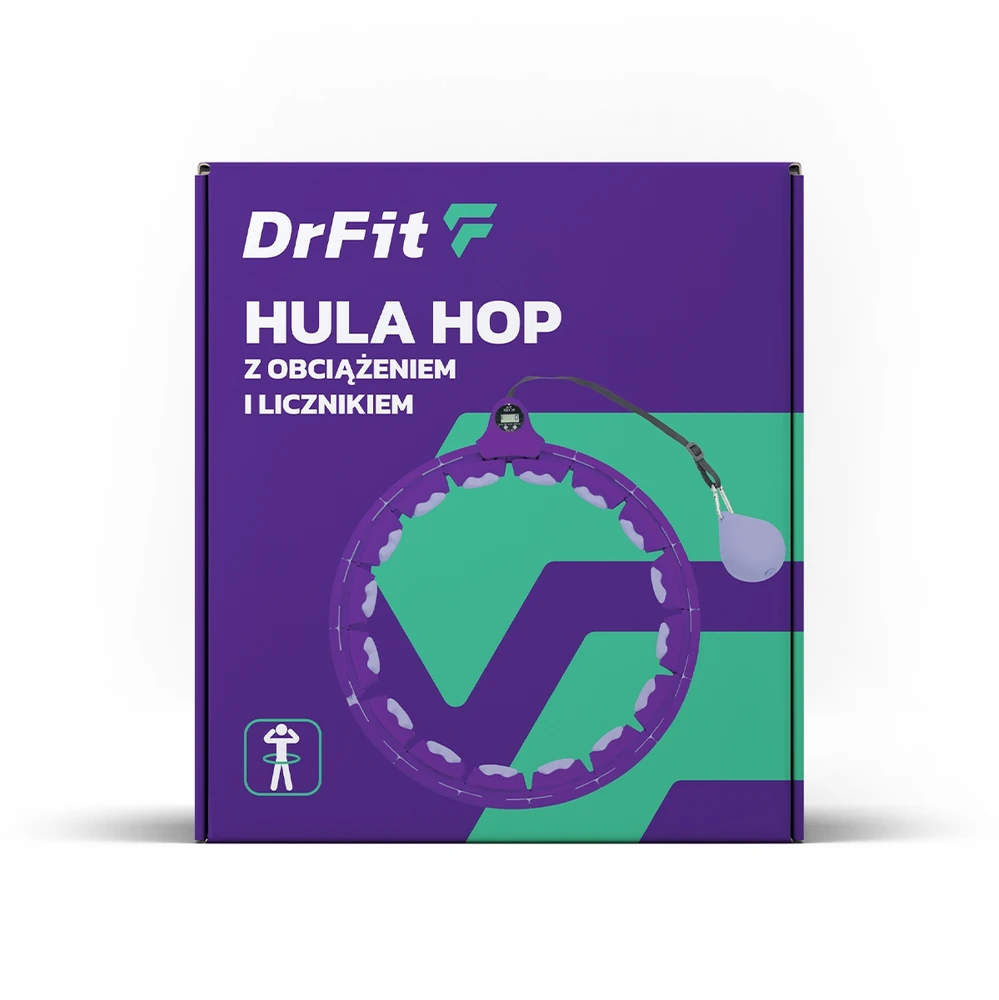 Hula lankas DrFit, violetinis